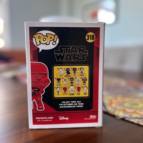 Funko Pop! Star Wars Sith Jet Trooper - Red - Picture 2 of 4